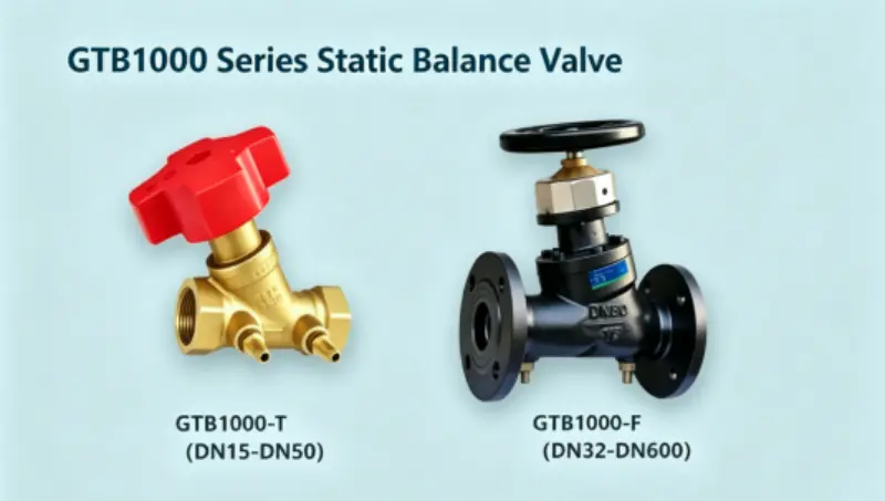 Introducción a las válvulas de equilibrio comunes en sistemas HVAC